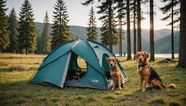 Conseils indispensables pour camper avec son animal de compagnie en france