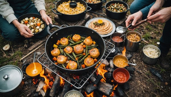 Conseils pour cuisiner au camping : recettes simples et savoureuses en plein air